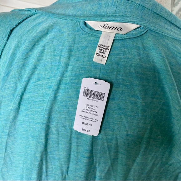 SOMA Long Open Robe - Picture 4 of 5